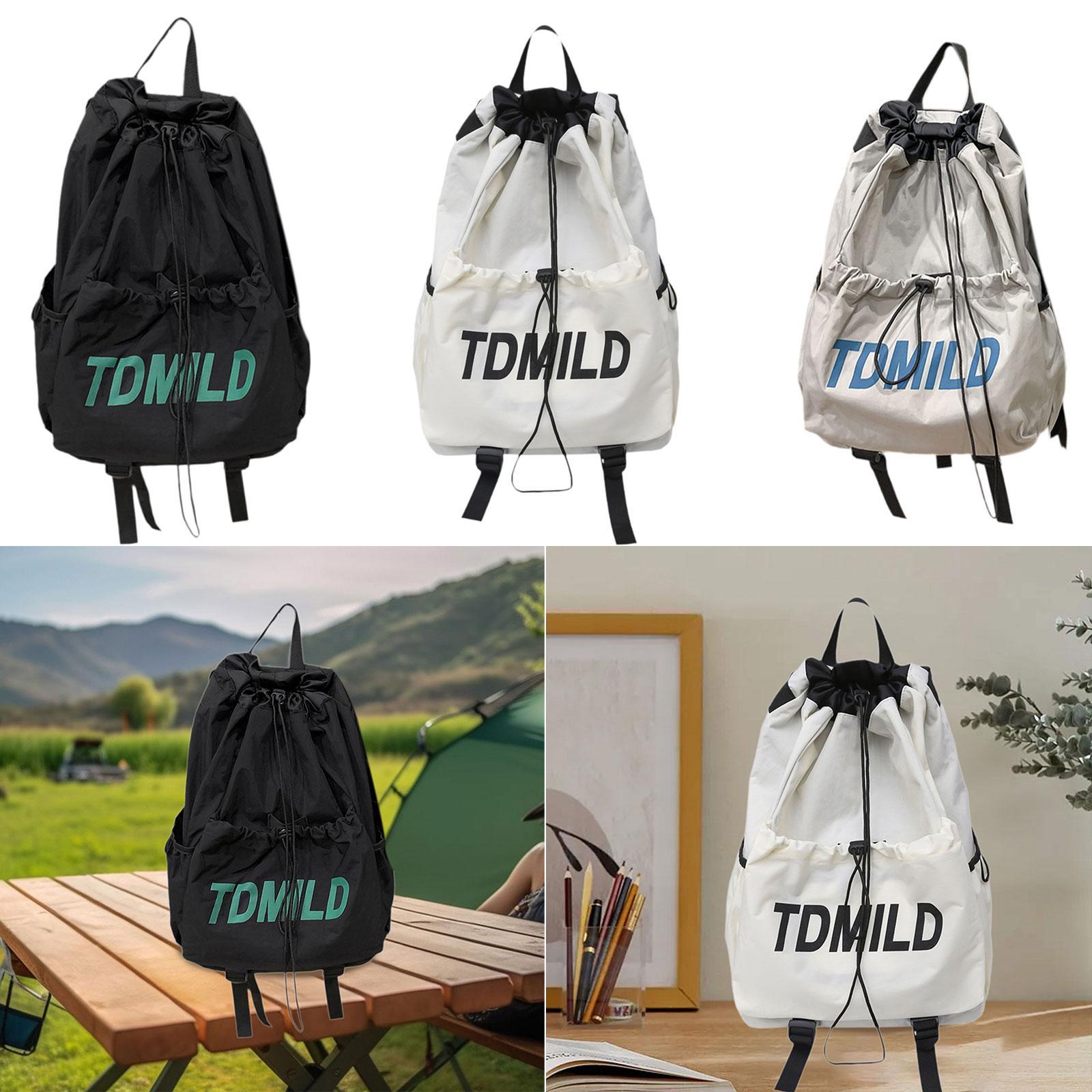 Drawstring Backpack Water Resi - مراجعة Outdoor Camping Bag وسعره