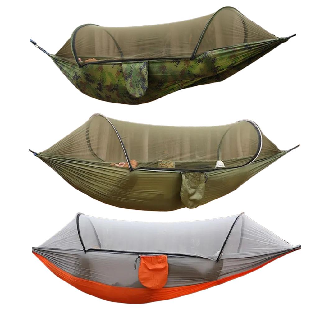 Automatic Quick Set Up Hammock - مراجعة Outdoor Camping Mosquito Net وسعره