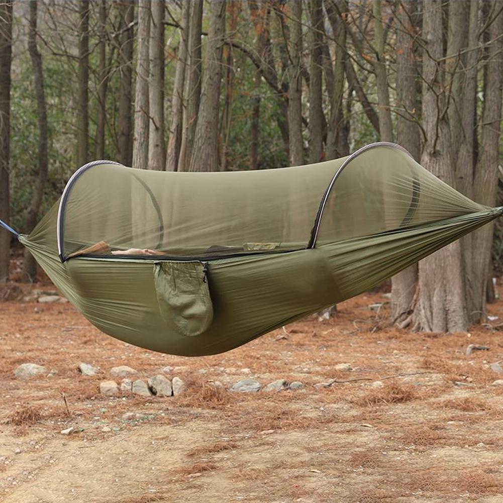 Automatic Quick Set Up Hammock - مراجعة Outdoor Camping Mosquito Net وسعره