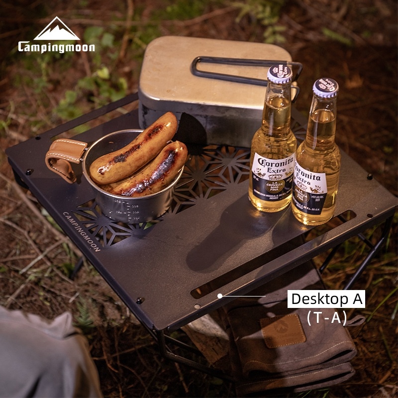 T-285 Outdoor Iron Firewood St - مراجعة Outdoor Camping Table With Storage وسعره