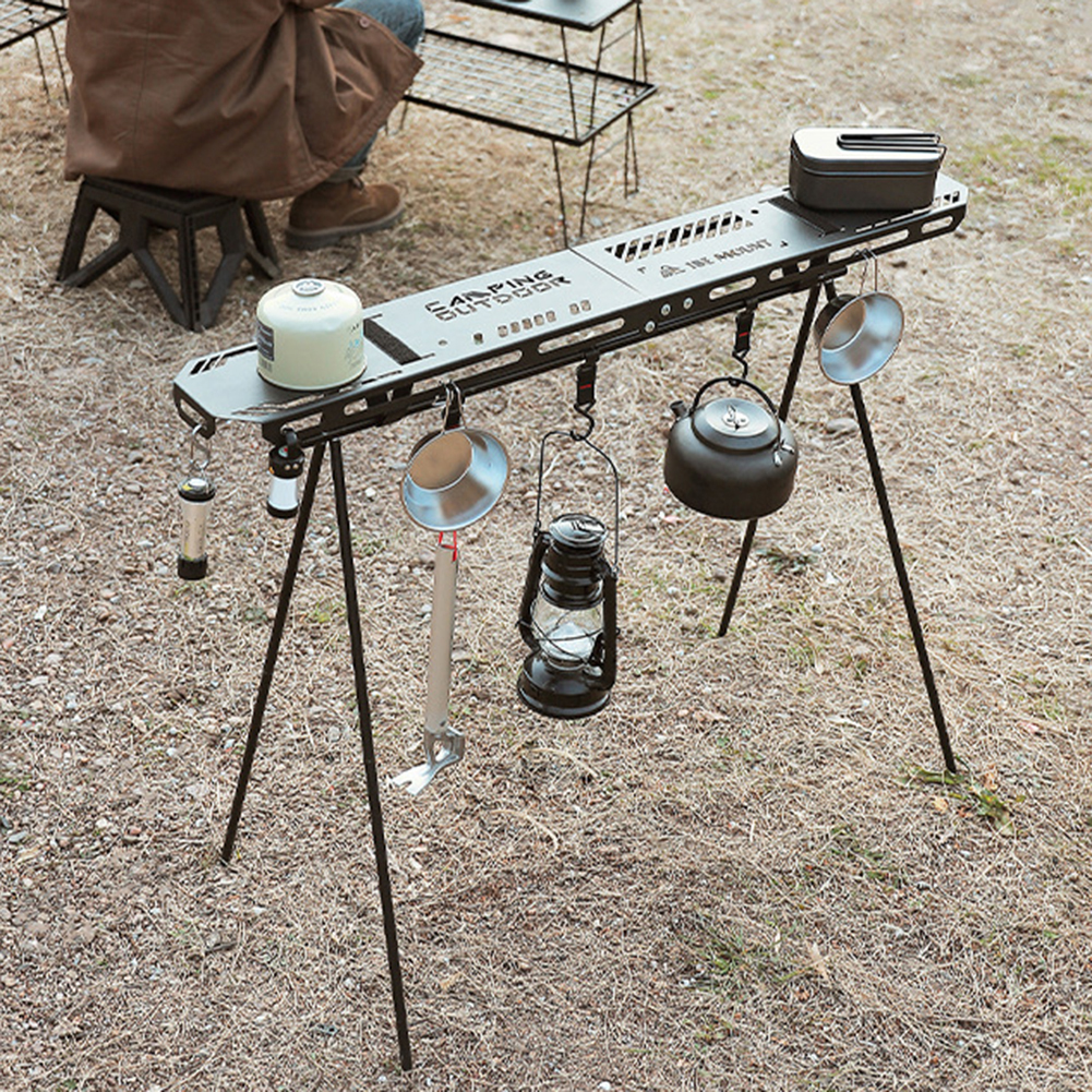 Outdoor Folding Camping Hangin - مراجعة Outdoor Camping Cooking Equipment وسعره