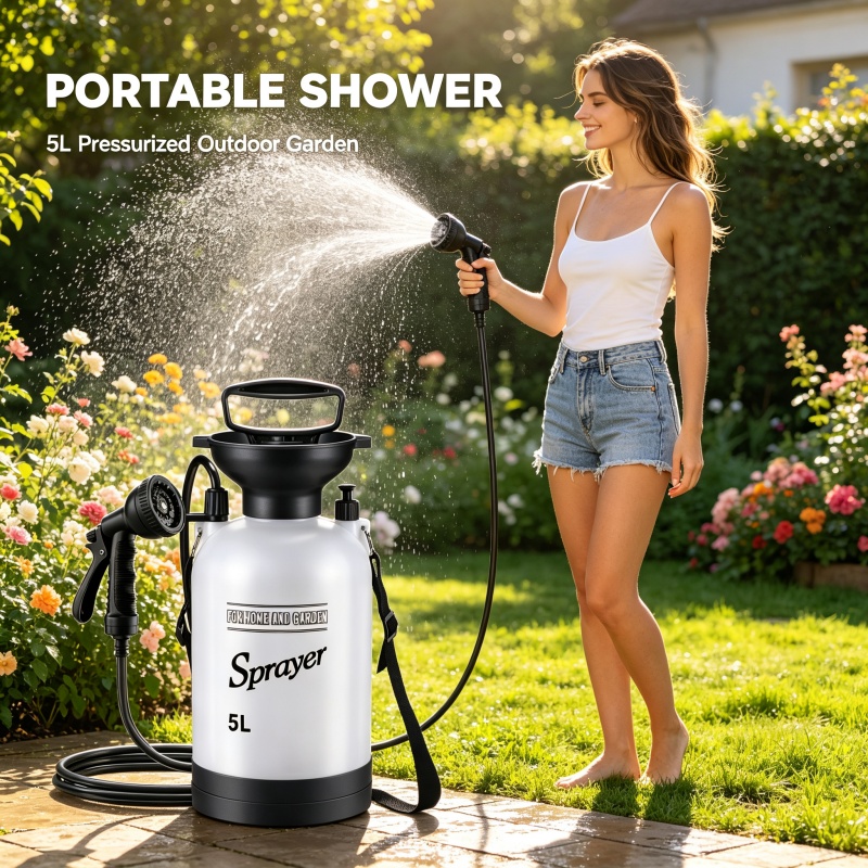 5L Portable Camping Shower Man - مراجعة Outdoor Camping Carpet وسعره