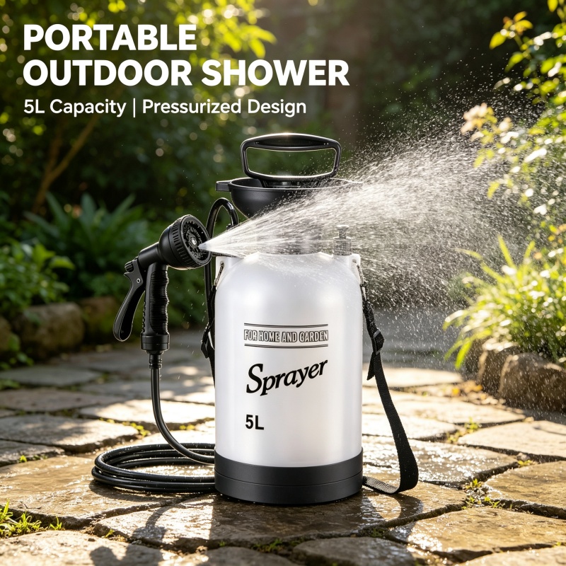 5L Portable Camping Shower Man - مراجعة Outdoor Camping Carpet وسعره